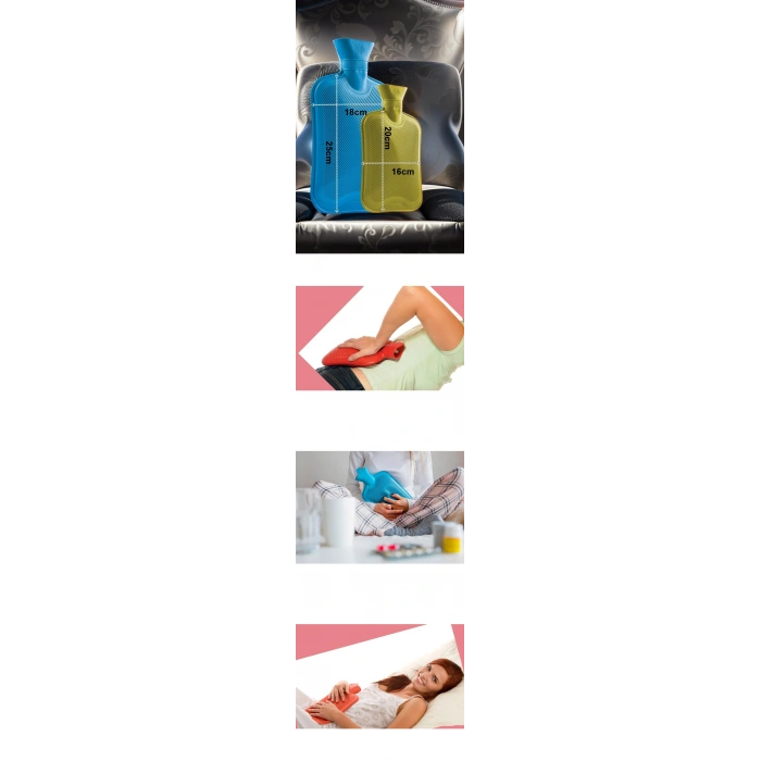 2 Boy Sıcak Su Torbası 2 Li Set