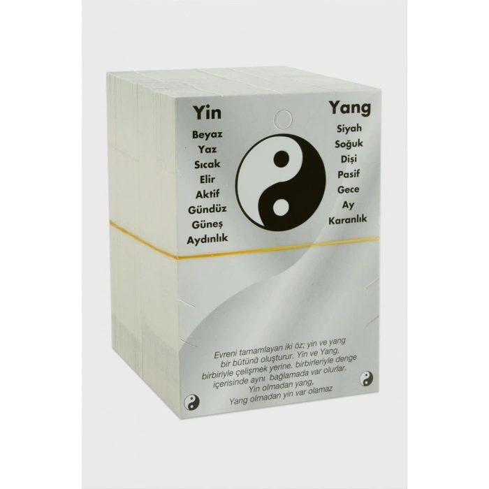 2li Yin Yang Bileklik Kartı