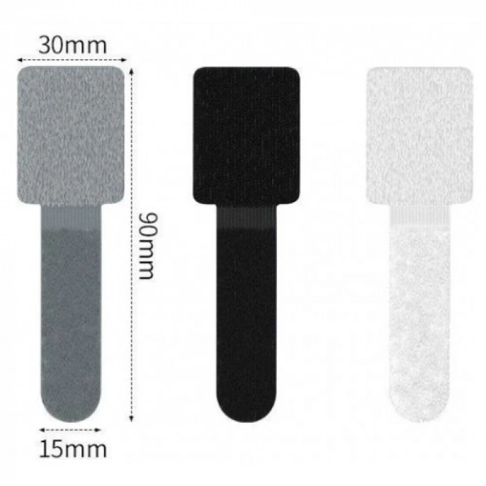 20 Adet Kendinden Yapışkanlı Cırt Cırtlı Bant (4887)