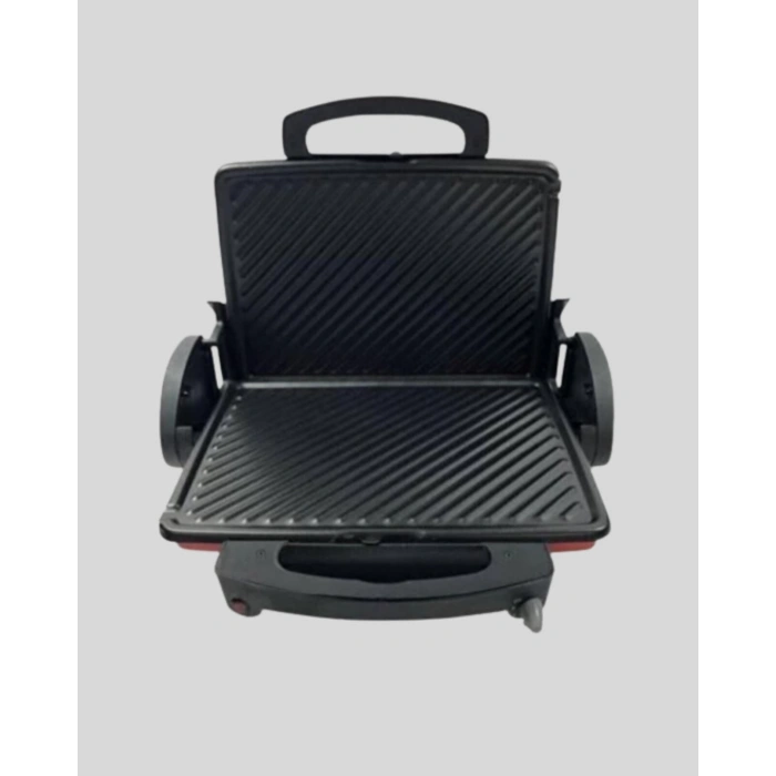 2000 Watt Tost Makinesi 6 Dilim Kapasiteli Döküm Plakalı Üç Kademeli Isı Ayarlı