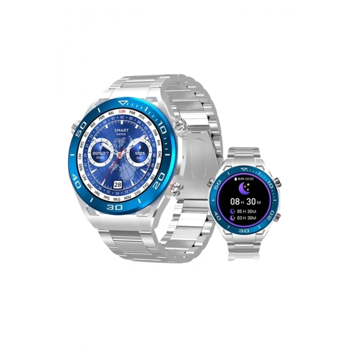 2025 Model Yuvarlak Ekran Android Ve İos Uyumlu Gps Takibi Yapabilen Akıllı Saat