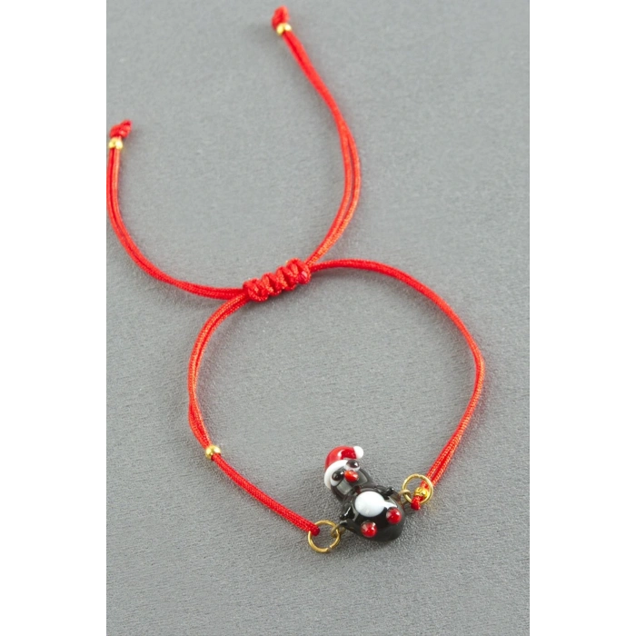 2026 Yılbaşı Cam İp Bilekliği