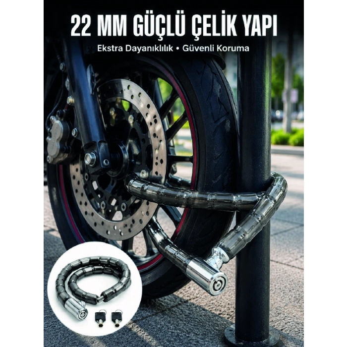 22 mm Kalın Güçlendirilmiş Çelik Yapı ile Maksimum Koruma
