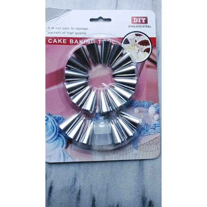 22 Parça Metal Kek Kalıbı Seti -RA-560