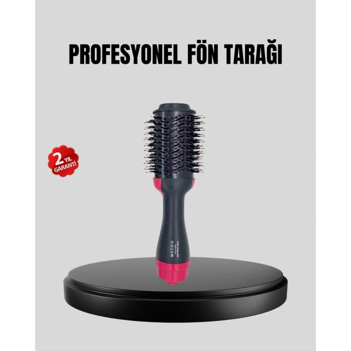 220°c Profesyonel Fön Tarağı – Negatif İyon Teknolojili 3 Isı Kademeli 1200w
