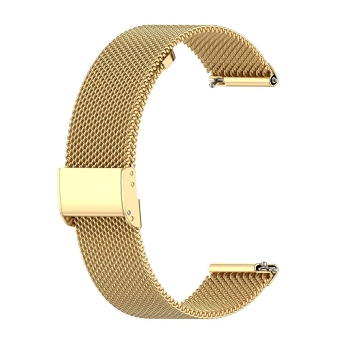 22mm Gear S3 Watch 4 -gt2 Gt2e 46mm Kayış Kordon Milano Metal Klasik Kopça