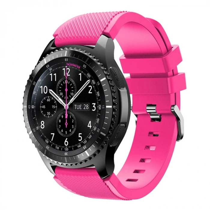 22mm Gear S3 Watch 4 -gt2 Gt2e 46mm Kayışkordon Silikon Kayış Kordon