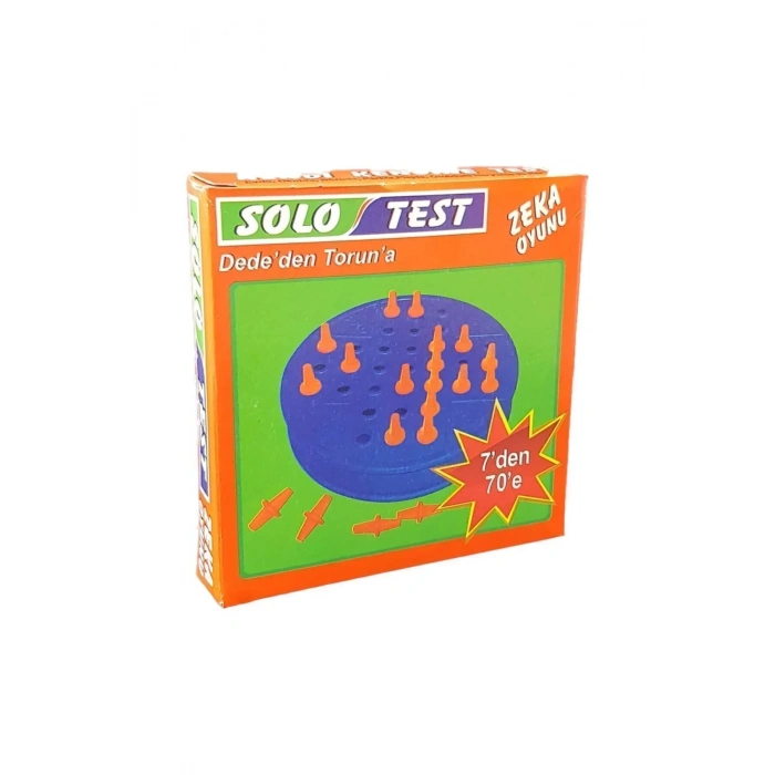 24 Adet Solo Test Zeka Oyunu Nostalji - 