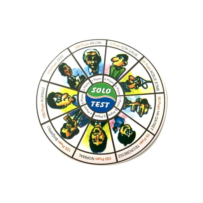 24 Adet Solo Test Zeka Oyunu Nostalji - 