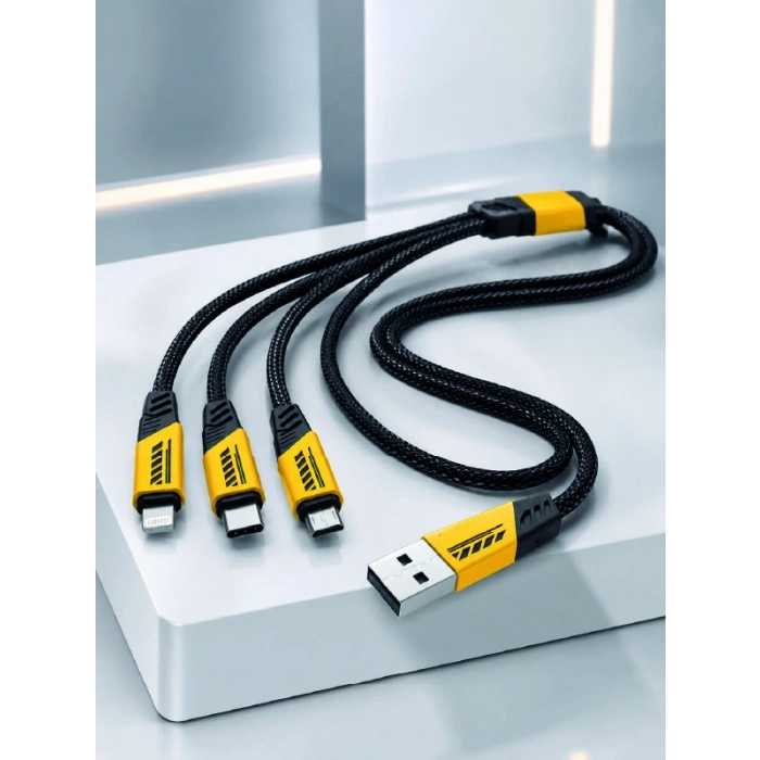 240W 3Ü 1 ARADA HIZLI ŞARJ KABLOSU