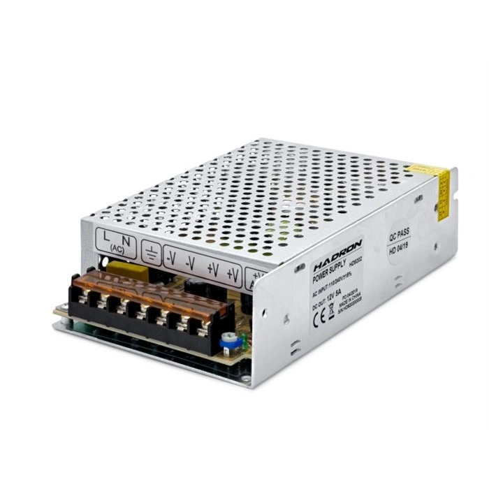 24V 5A 120W Led Ve Kamera Adaptörü - Gümüş B2884