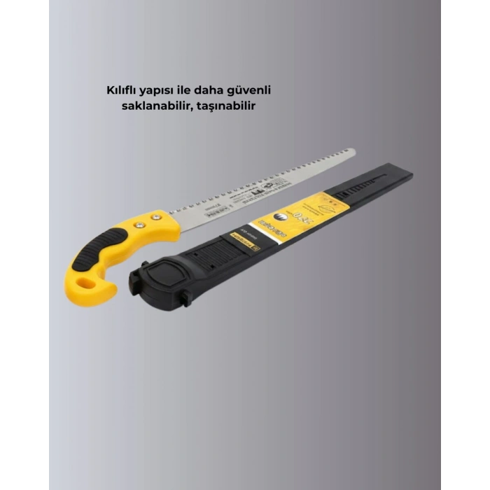 270 Mm Düz Bıçaklı Bahçe Budama Testeresi Kılıflı