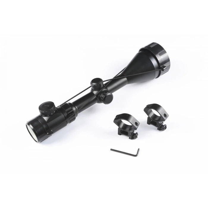 3-9x56eg Yüksek Kaliteli Çıft Işık Kırmızı,yeşil Kaynaklı Avcılık Süfer  Dürbün(b)