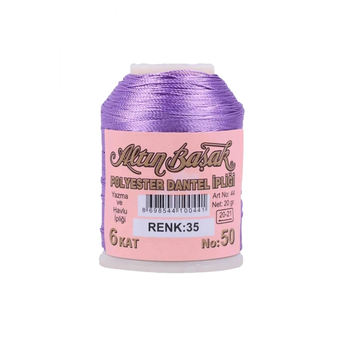 3 Adet Altınbaşak Oya ve Dantel İpi 20 gr -  - No: 035