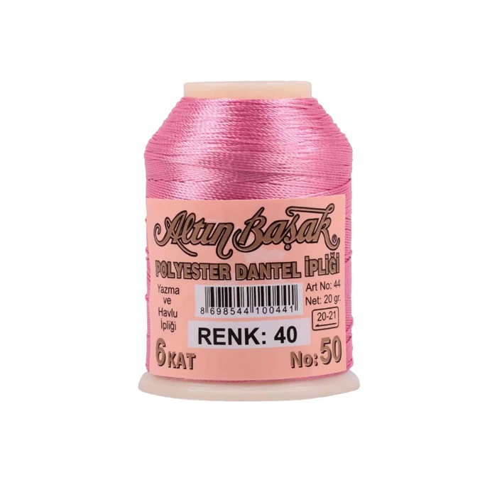 3 Adet Altınbaşak Oya ve Dantel İpi 20 gr -  - No: 040