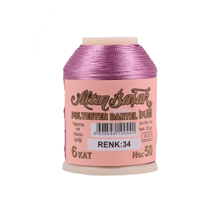 3 Adet Altınbaşak Oya ve Dantel İpi 20 gr -  - No: 042 - 034 - 656