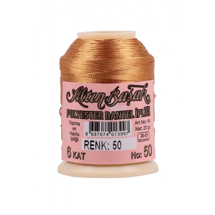 3 Adet Altınbaşak Oya ve Dantel İpi 20 gr -  - No: 050 - 480 - 585