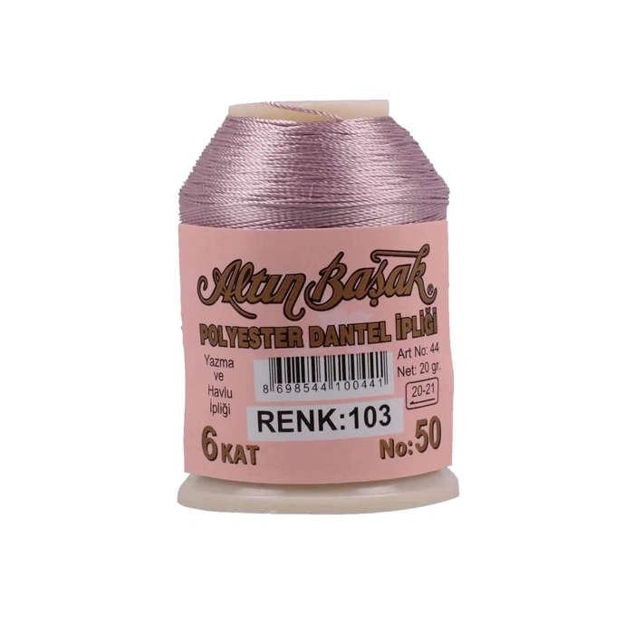 3 Adet Altınbaşak Oya ve Dantel İpi 20 gr -  - No: 103