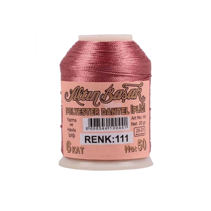 3 Adet Altınbaşak Oya ve Dantel İpi 20 gr -  - No: 111