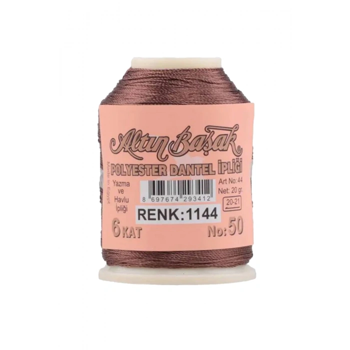 3 Adet Altınbaşak Oya ve Dantel İpi 20 gr -  - No: 1144