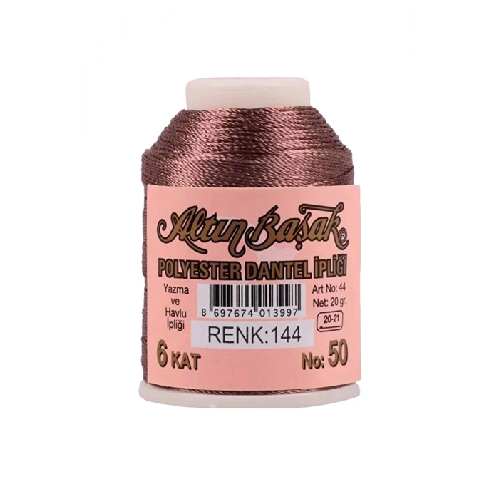 3 Adet Altınbaşak Oya ve Dantel İpi 20 gr -  - No: 144