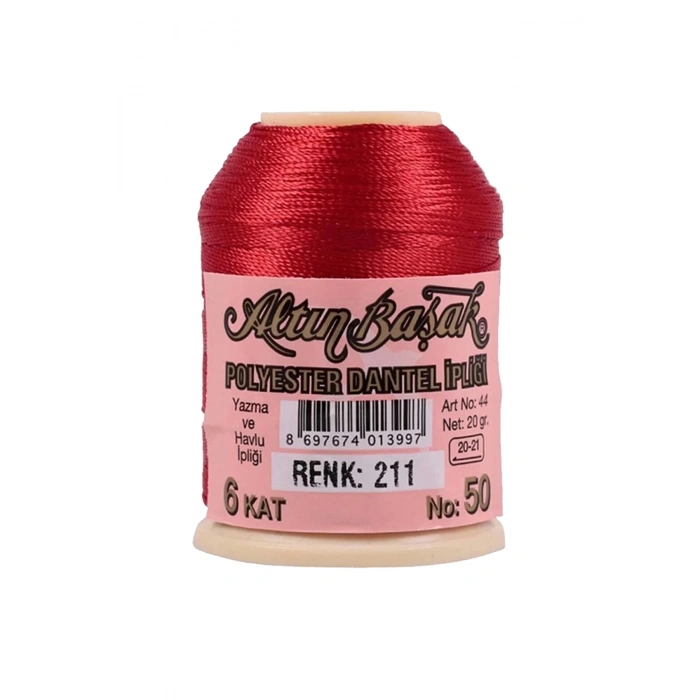 3 Adet Altınbaşak Oya ve Dantel İpi 20 gr -  - No: 211