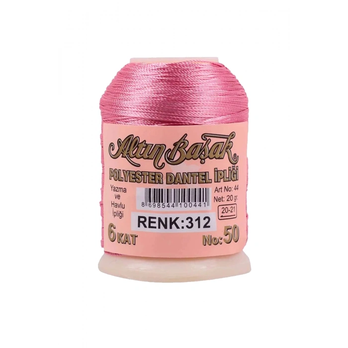 3 Adet Altınbaşak Oya ve Dantel İpi 20 gr -  - No: 312