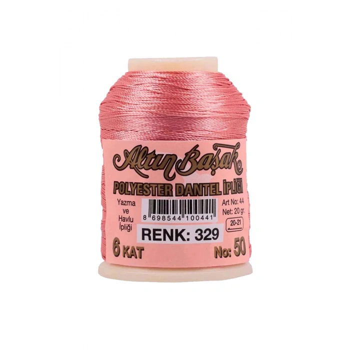 3 Adet Altınbaşak Oya ve Dantel İpi 20 gr -  - No: 329