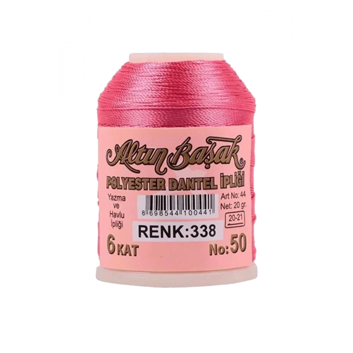 3 Adet Altınbaşak Oya ve Dantel İpi 20 gr -  - No: 338