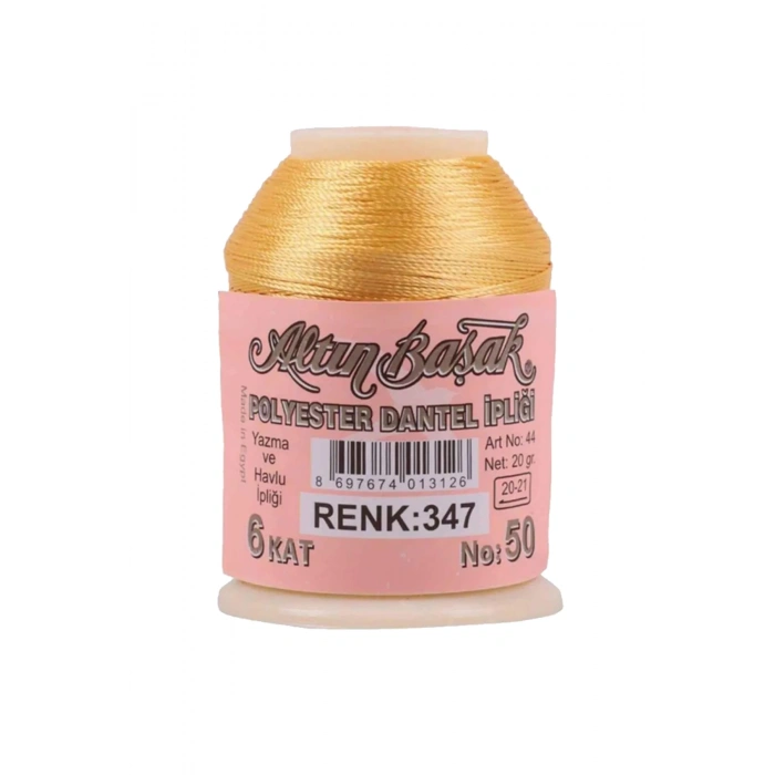 3 Adet Altınbaşak Oya ve Dantel İpi 20 gr -  - No: 347 - 040 - 505