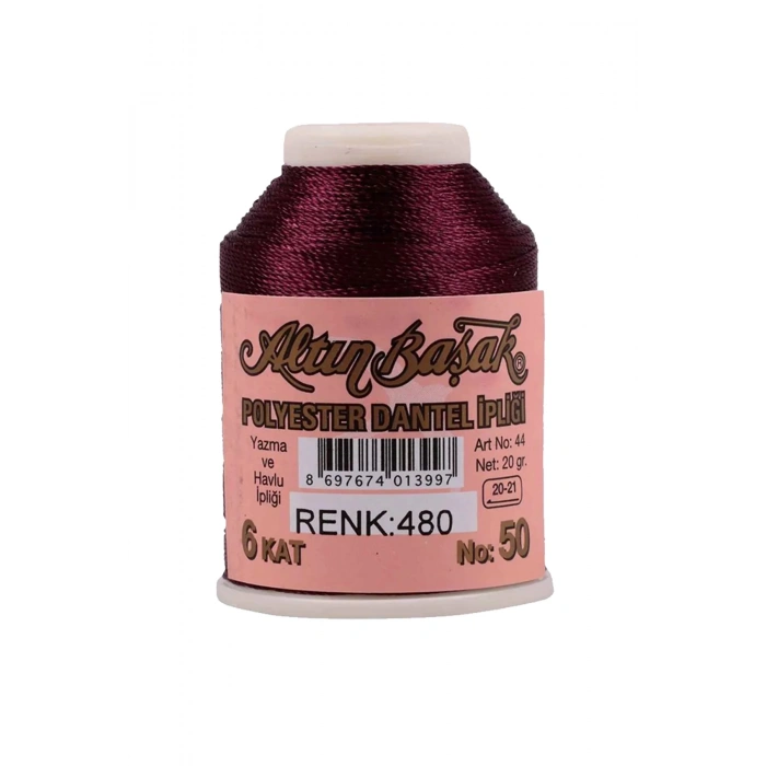 3 Adet Altınbaşak Oya ve Dantel İpi 20 gr -  - No: 480