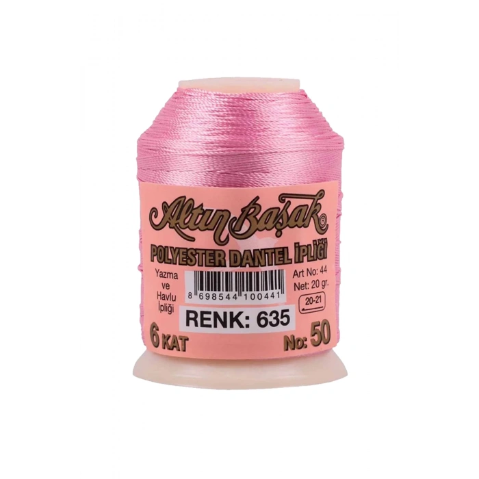 3 Adet Altınbaşak Oya ve Dantel İpi 20 gr -  - No: 635