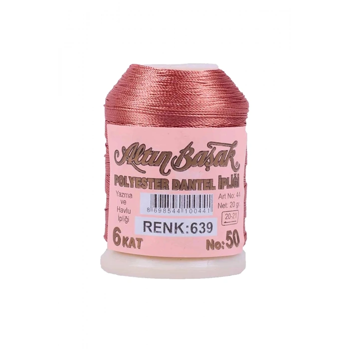 3 Adet Altınbaşak Oya ve Dantel İpi 20 gr -  - No: 639