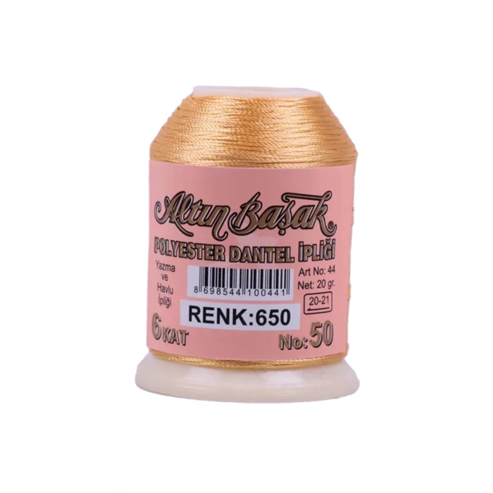 3 Adet Altınbaşak Oya ve Dantel İpi 20 gr -  - No: 650 - 025 - 292