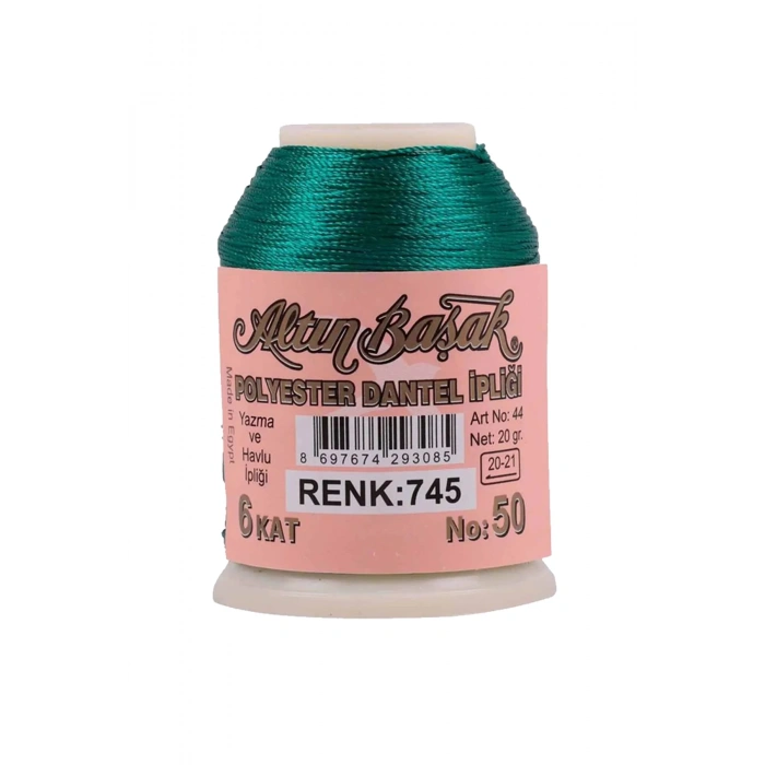 3 Adet Altınbaşak Oya ve Dantel İpi 20 gr -  - No: 745