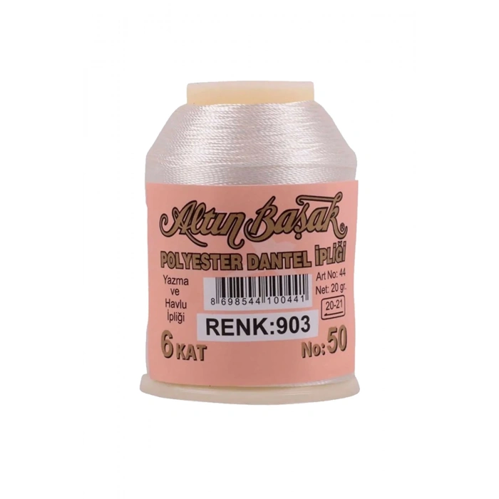 3 Adet Altınbaşak Oya ve Dantel İpi 20 gr -  - No: 903