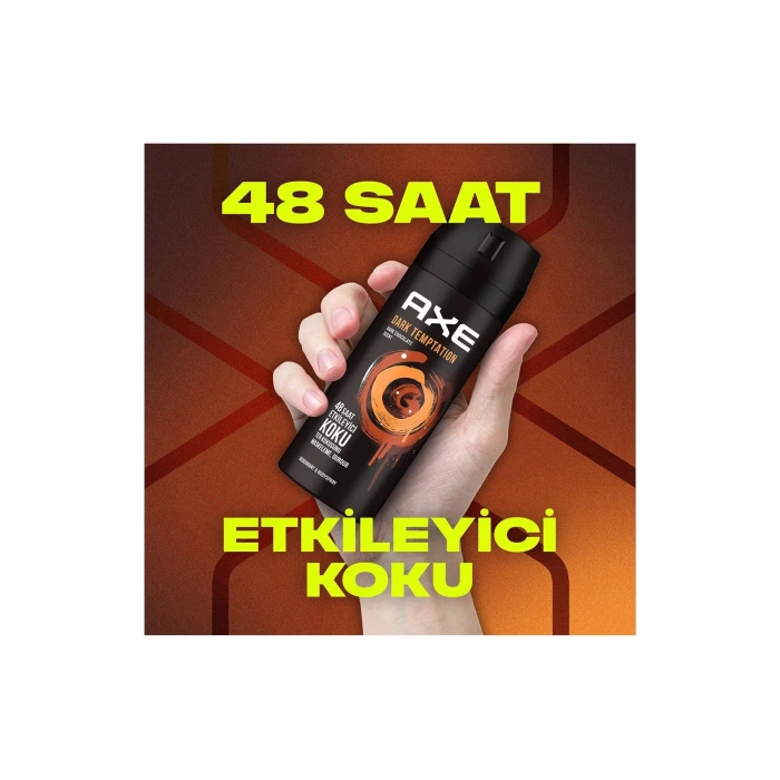 3 Adet Axe Dark Temptatıon Bay Parfüm Kofre 150 ml