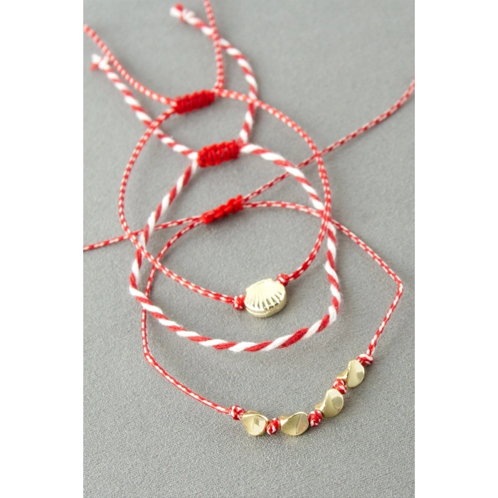 3 Adet İstiridye Marteniçka Bileklik