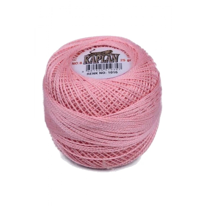 3 Adet Kaplan Etamin Ve Kanaviçe İpi 8 No Kod/Renk: 1016 - 319 - 580 - 