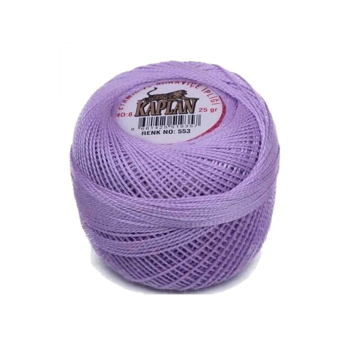 3 Adet Kaplan Etamin Ve Kanaviçe İpi 8 No Kod/Renk: 300 - 518 - 553 - 