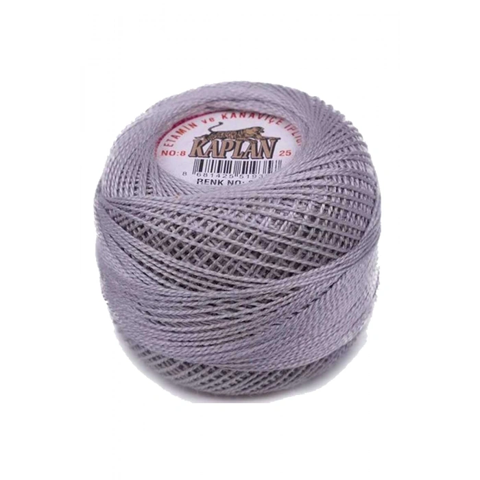 3 Adet Kaplan Etamin Ve Kanaviçe İpi 8 No Kod/Renk: 444 - 316 - 498 - 