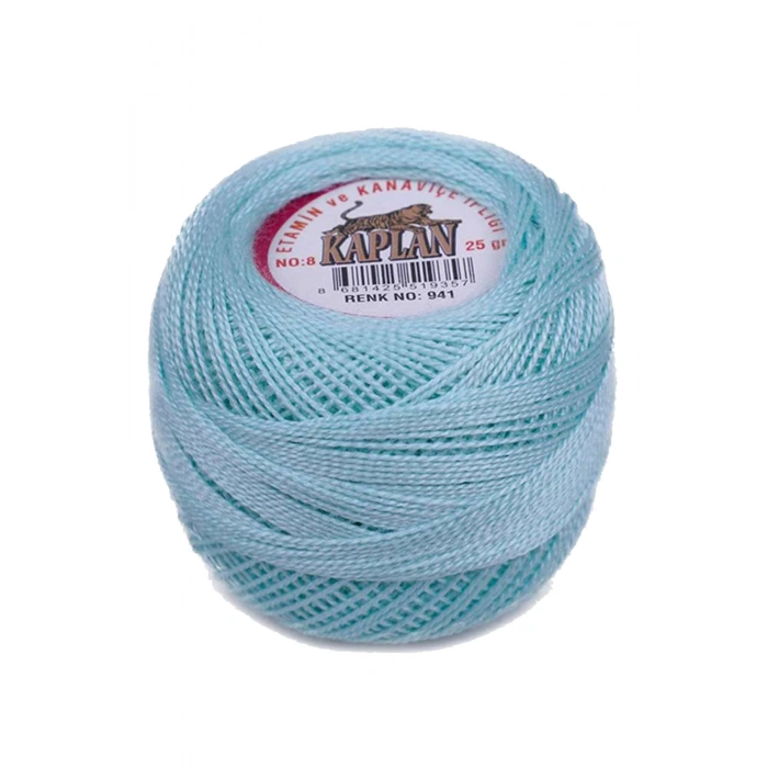 3 Adet Kaplan Etamin Ve Kanaviçe İpi 8 No Kod/Renk: 470 - 111 - 941 - 