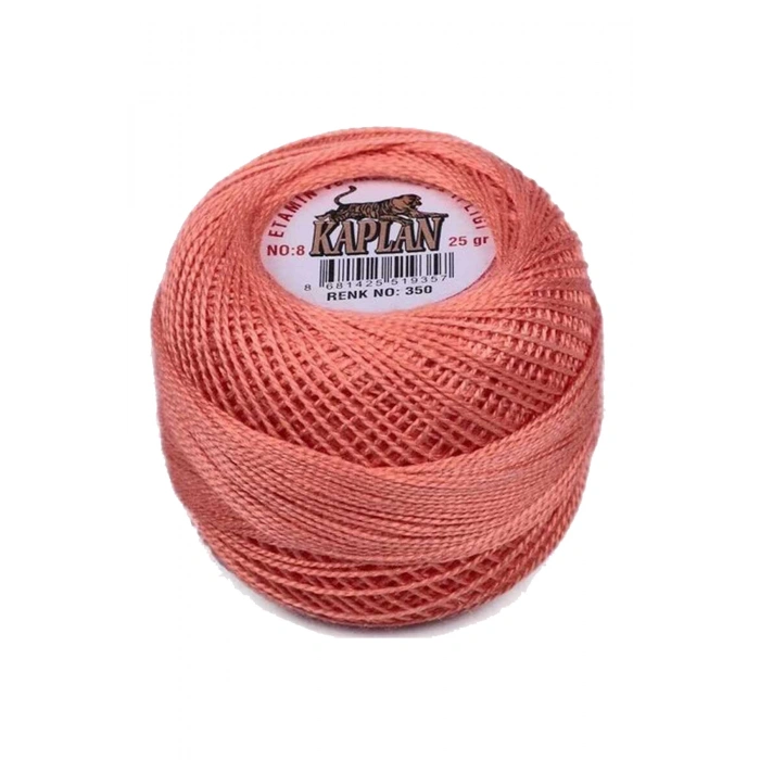 3 Adet Kaplan Etamin Ve Kanaviçe İpi 8 No Kod/Renk: 495 - 350 - 783 - 