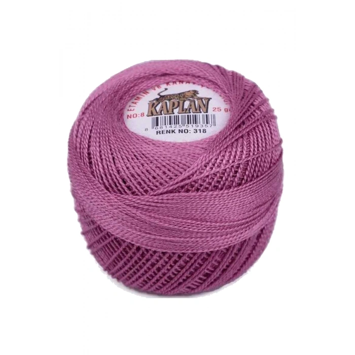 3 Adet Kaplan Etamin Ve Kanaviçe İpi 8 No Kod/Renk: 799 - 318 - 870 - 