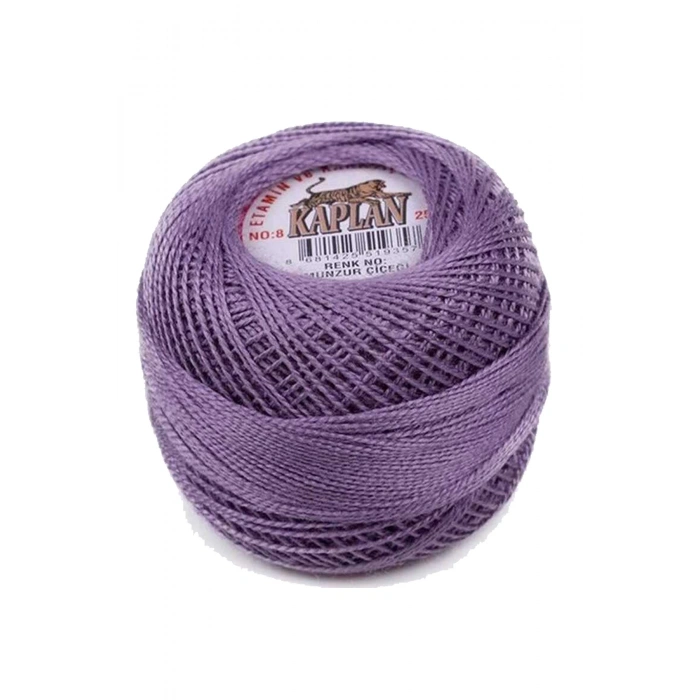 3 Adet Kaplan Etamin Ve Kanaviçe İpi 8 No Kod/Renk: 820 - 3352 - MUNZUR ÇİÇEĞİ - 