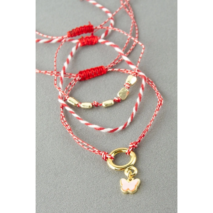 3 Adet Kelebek Marteniçka Bileklik