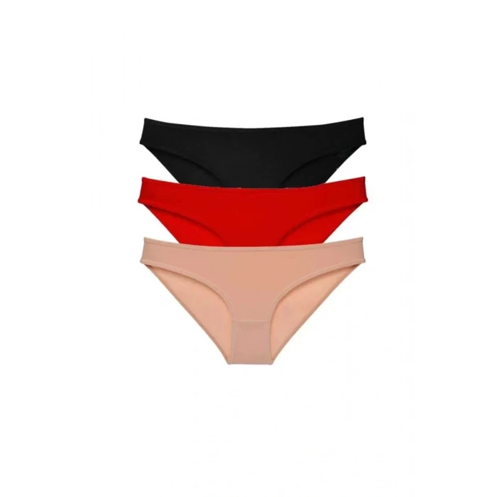 3 Adet Süper Eko Set Likralı Kadın Slip Külot 539