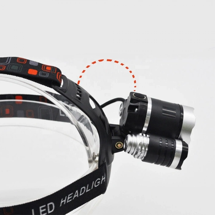 3 Başlıklı Şarjlı Kafa Feneri Wt-256