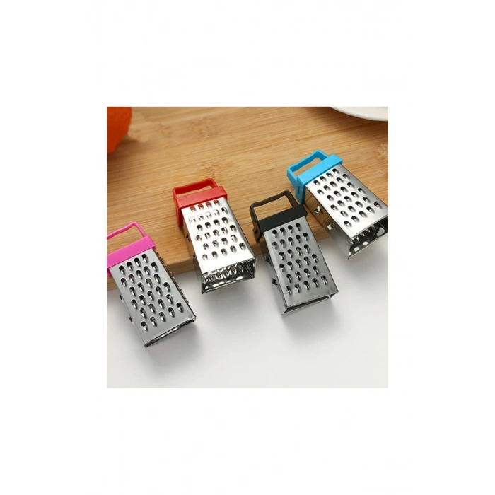 3 Fonksiyonlu Mıknatıslı Mini Sarımsak Peynir Rendesi 8 cm 1 Adet -ALK-141