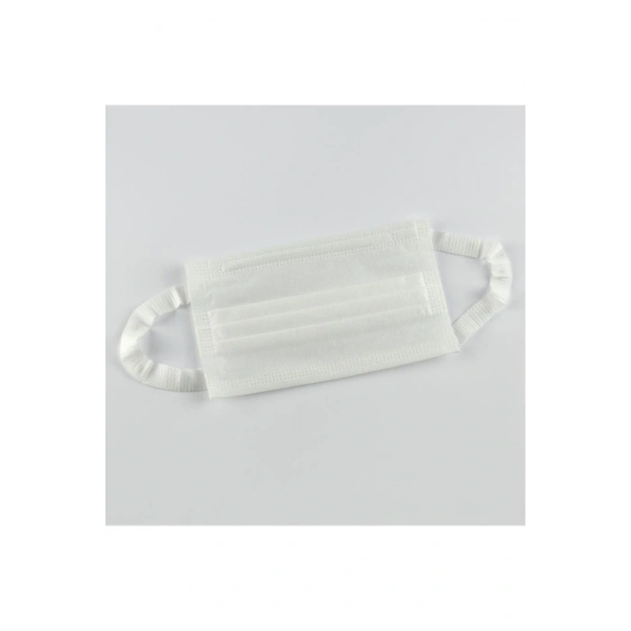 3 Katlı Kulak Dostu Yüz Maskesi 10 Adet